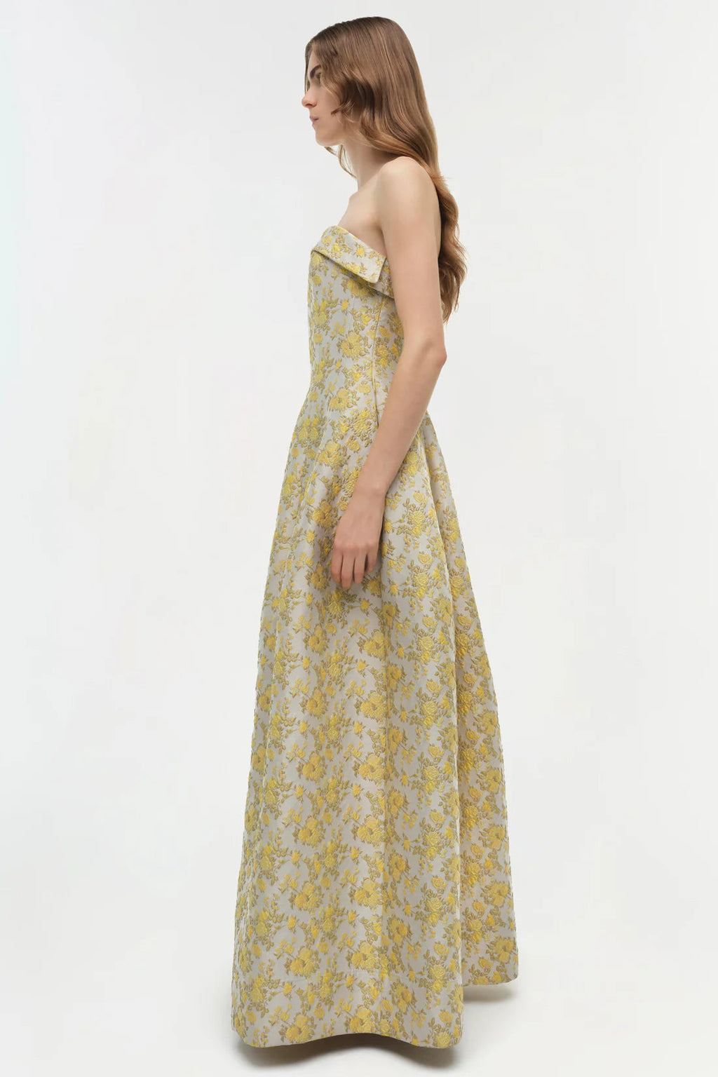 Octavia Strapless Gown Simkhai