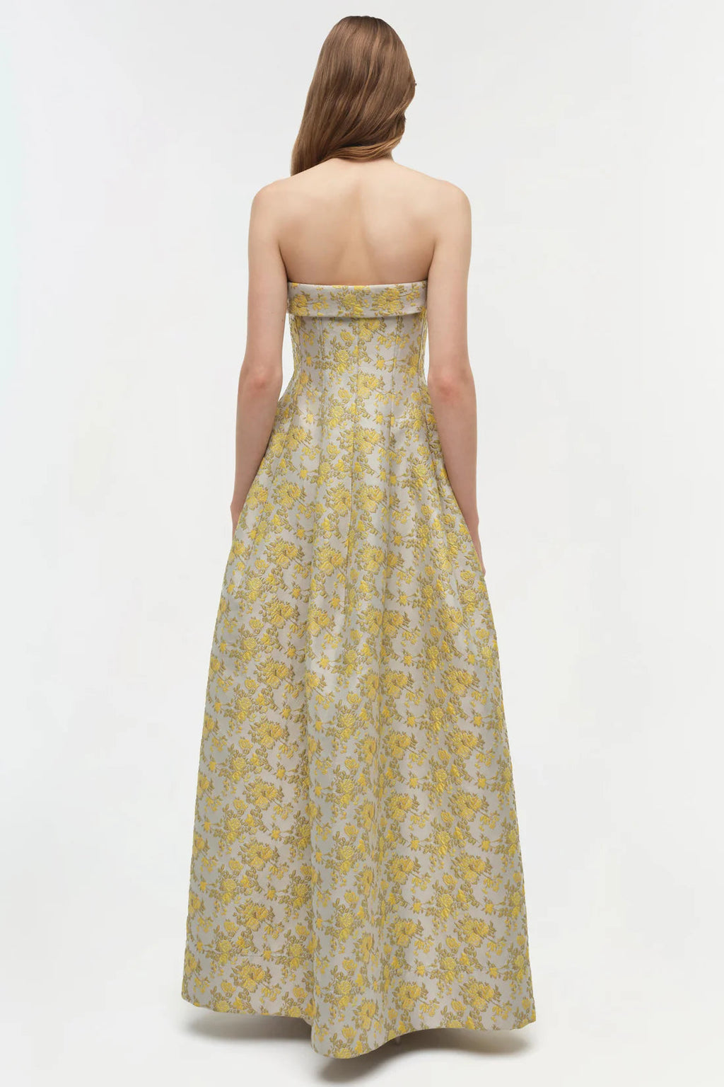 Octavia Strapless Gown Simkhai