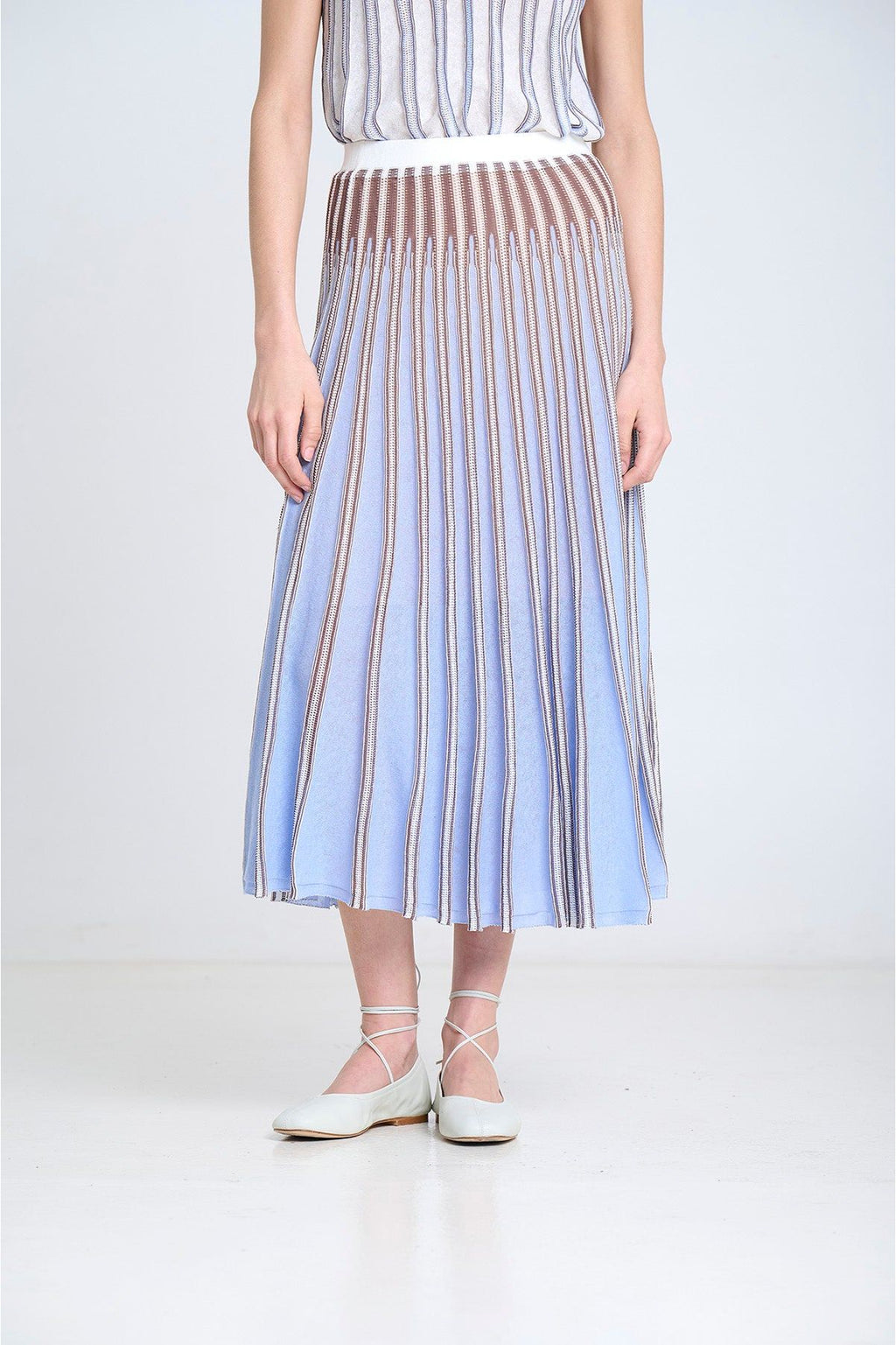 Striped Radical Knit Sky Blue Sita Murt