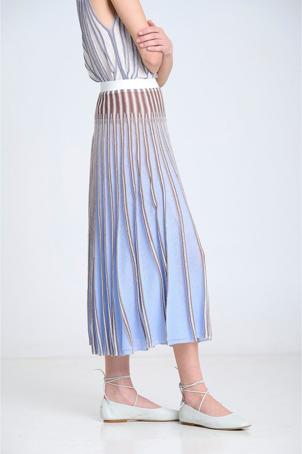 Striped Radical Knit Sky Blue Sita Murt