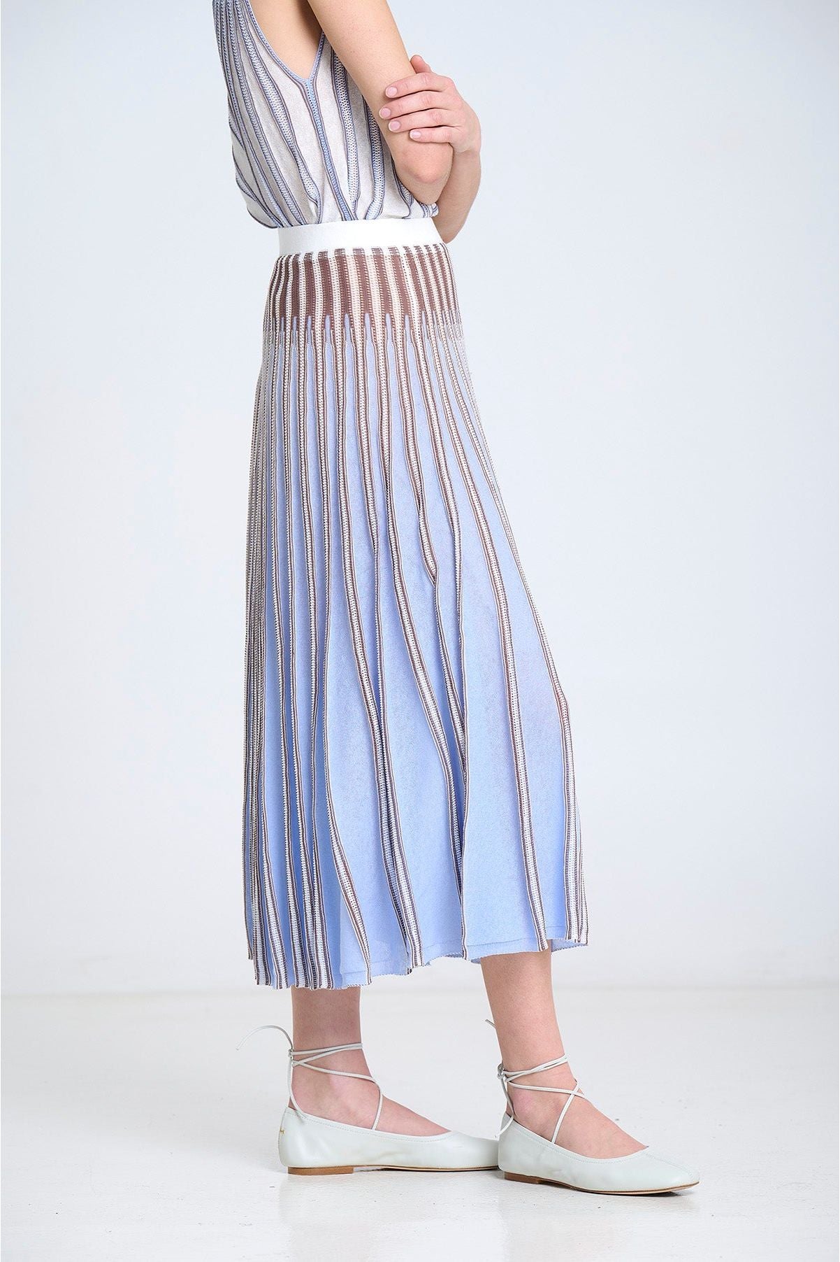Striped Radical Knit Sky Blue Sita Murt