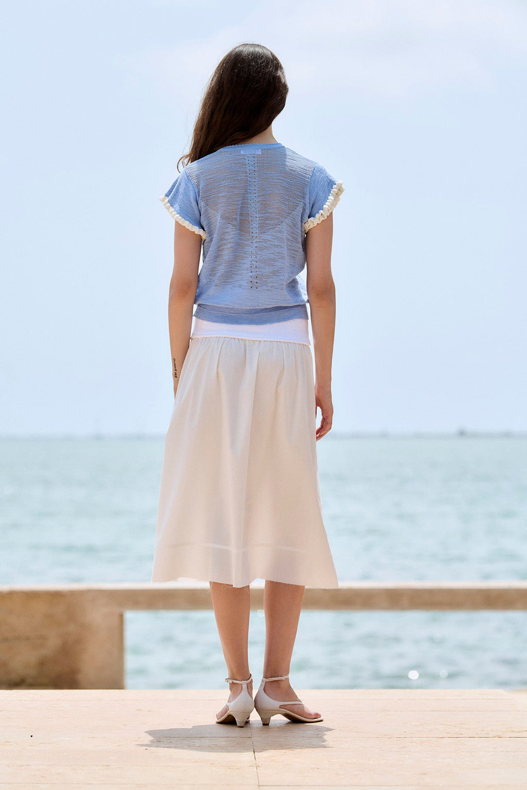 V-neck flared sweater Sita Murt