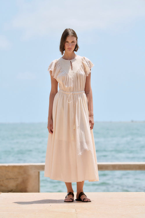 Striped Midi Dress Sita Murt