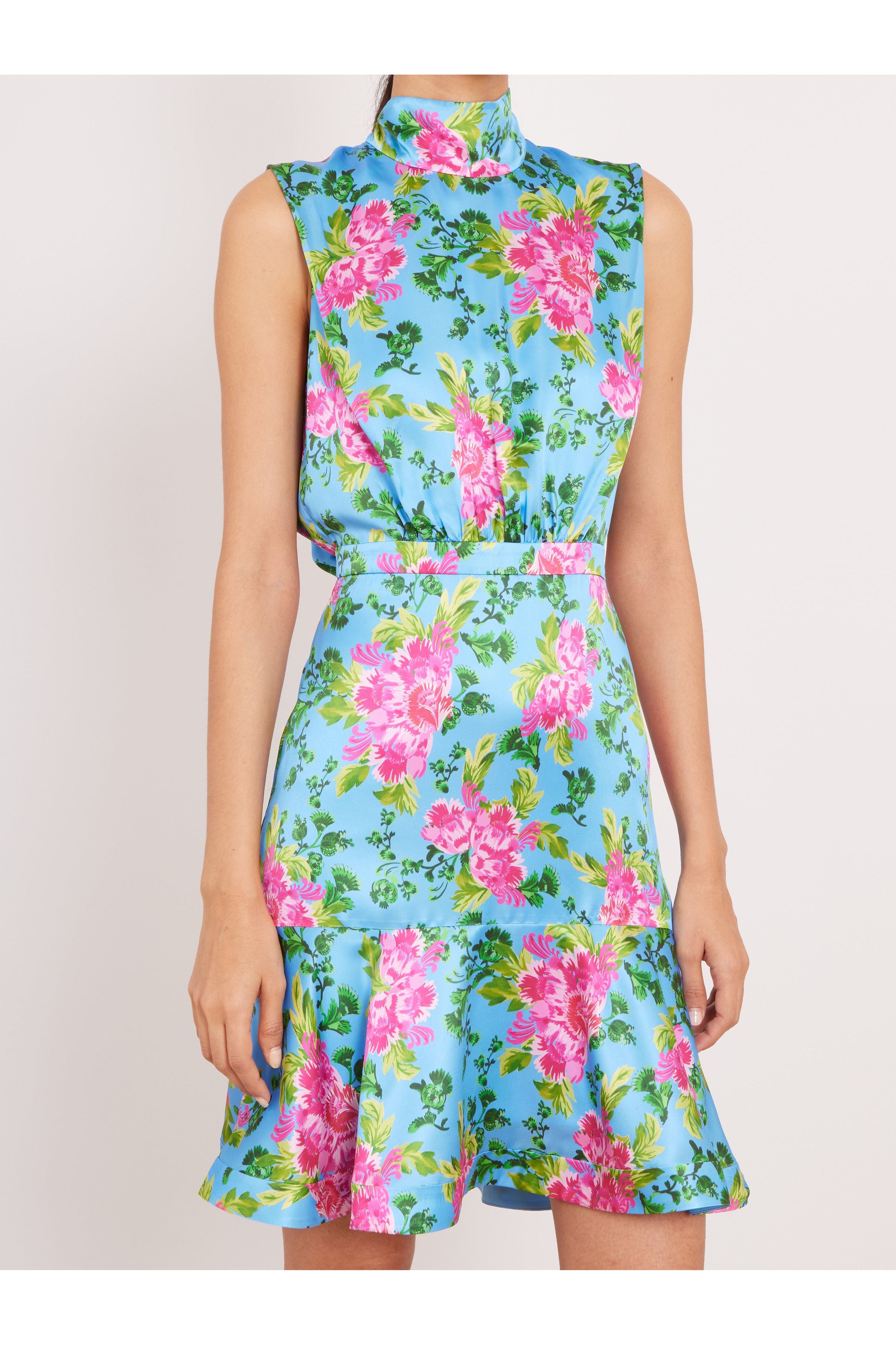 FLEUR SHORT DRESS 1435 SALONI