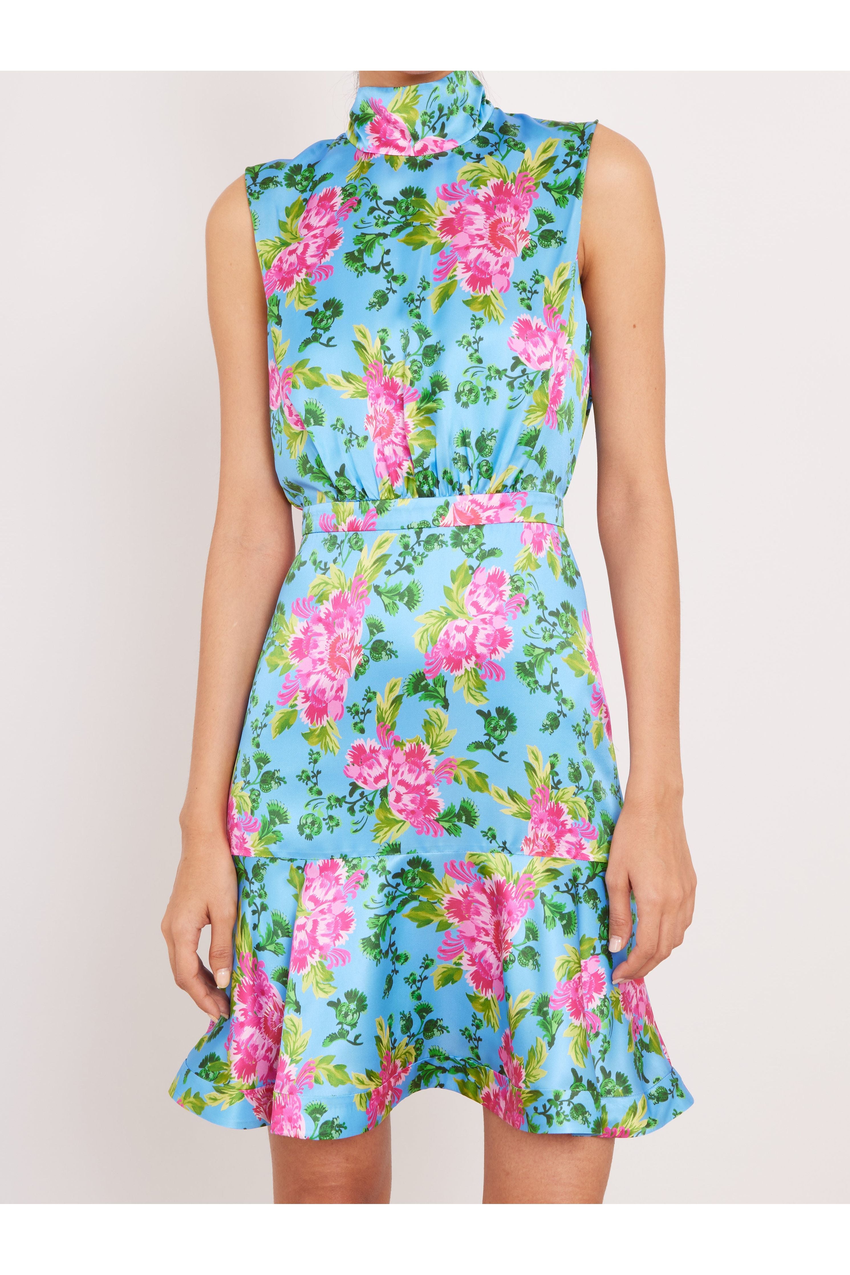 FLEUR SHORT DRESS 1435 SALONI