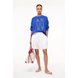 Staud Giada Sweater Pale Blue