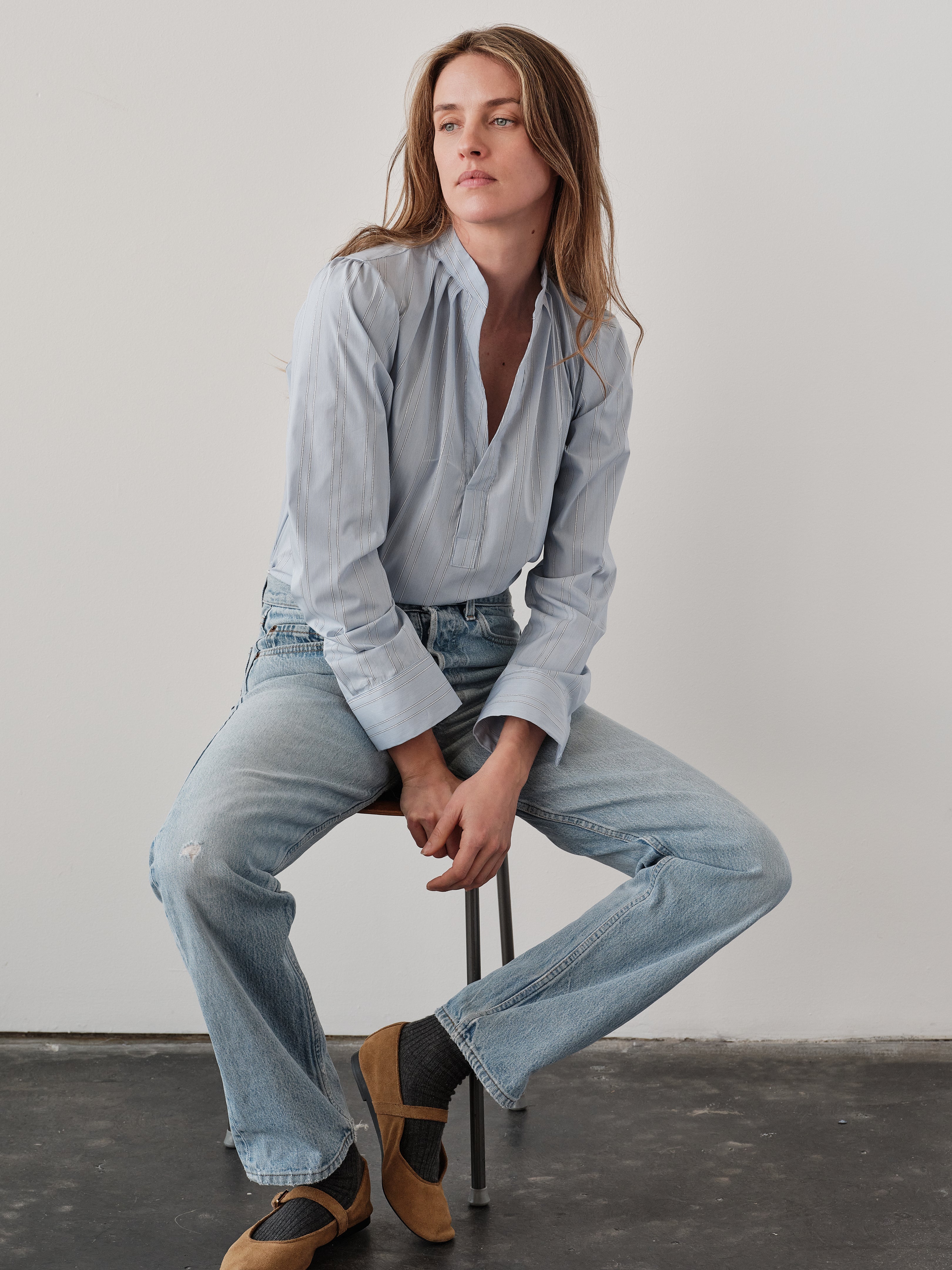 The PUFF Shirt, Lurex Stripe | FALL'26 (1) CISSA