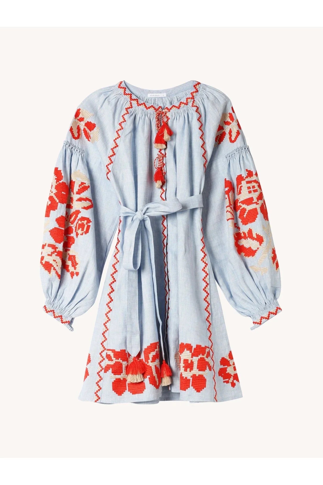 Pixel Rose Mini Dress Annabo