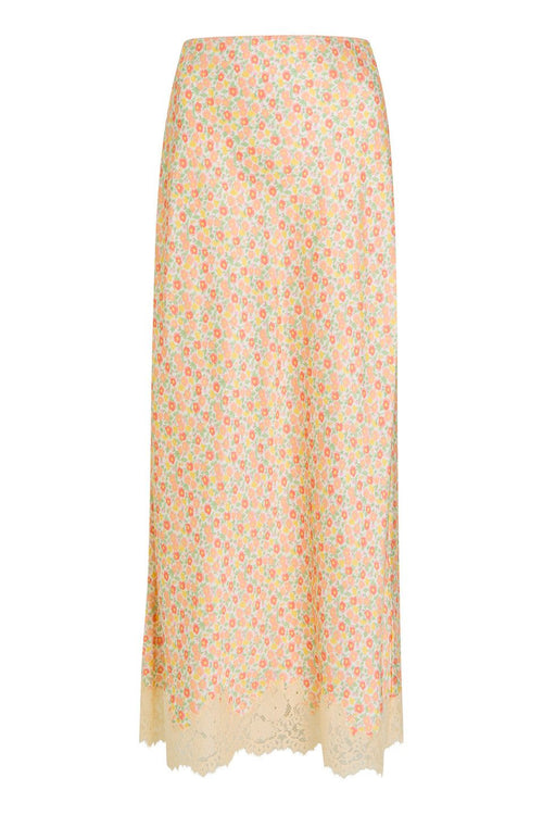 Matilde Skirt Katie Floral Cream RIXO