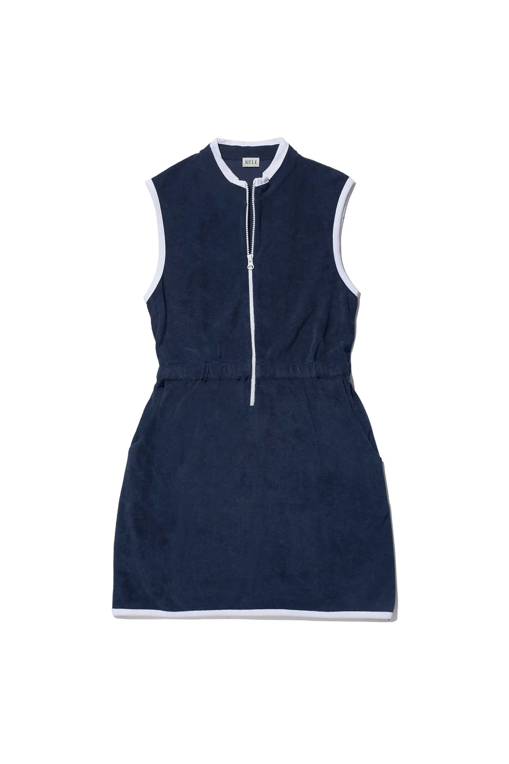 The Terry Dress - Navy Kule