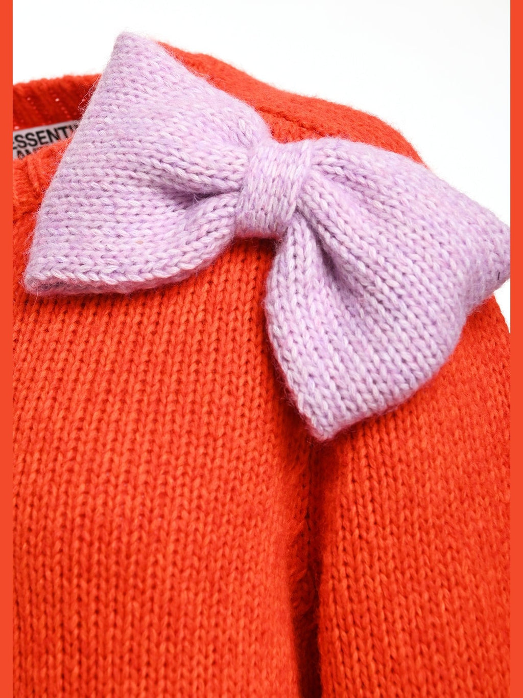KOLLIER PULLOVER WITH BOW ESSENTIEL ANTWERP