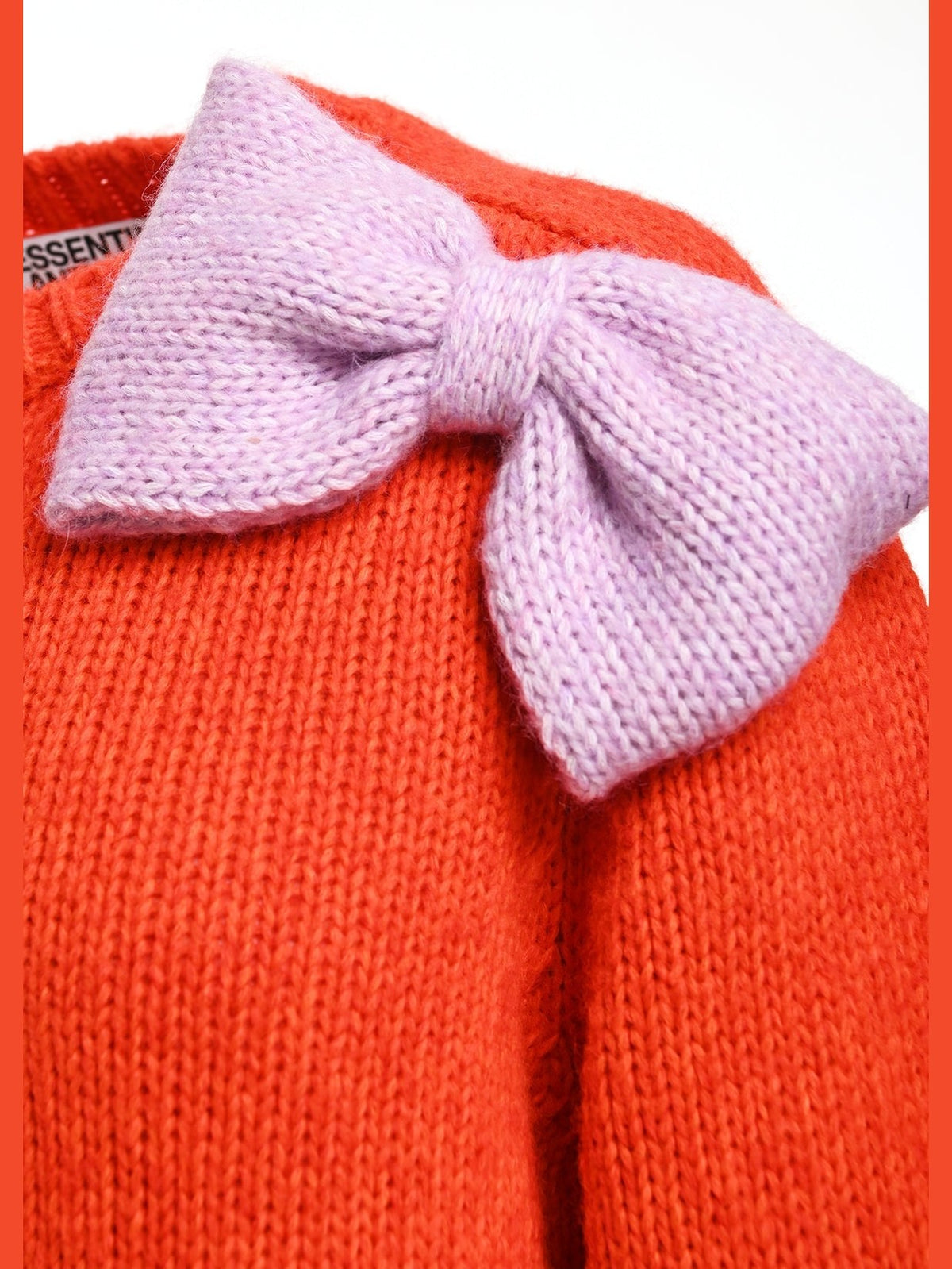 KOLLIER PULLOVER WITH BOW ESSENTIEL ANTWERP