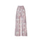 Gray La Colina Pants in Canario Pink Print