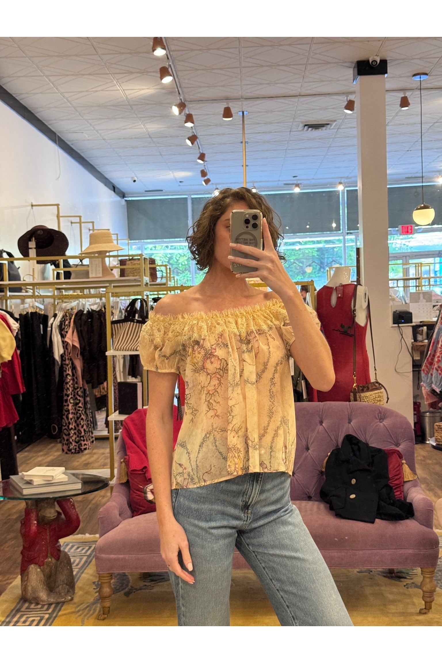 Blouse Spirit Bloom Anna Sui