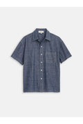 Alex Ss Shirt In Chambray Alex Mill