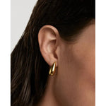 Black PDPAOLA Large Sugar Earrings