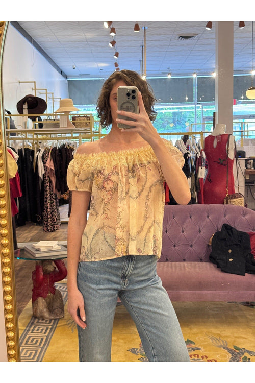 Blouse Spirit Bloom Anna Sui
