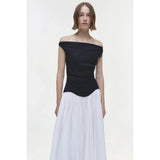 Simkhai Cersei Off Shoulder Midi Dress