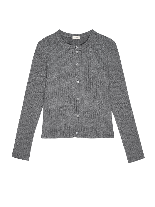 The Sweater Rib Cardi DONNI.