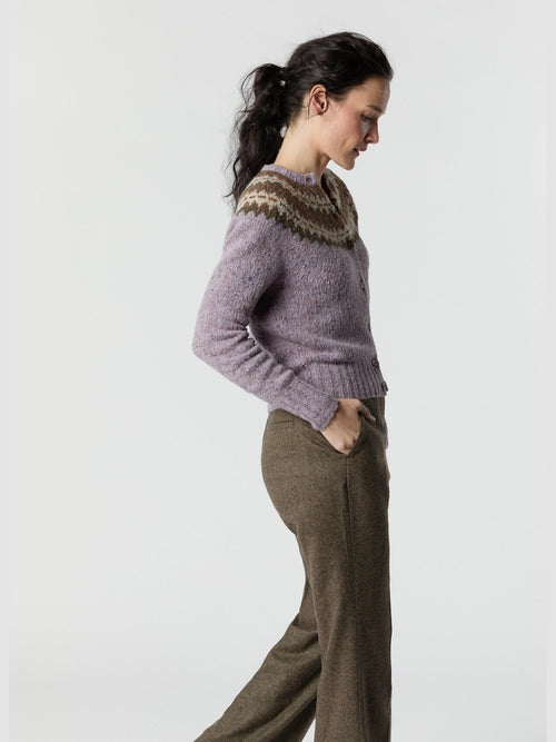 Marge Fair Isle Cardigan Mashburn