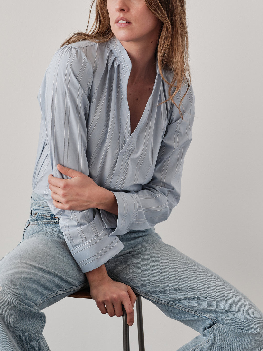 The PUFF Shirt, Lurex Stripe | FALL'26 (1) CISSA