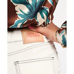Antique White Frances Valentine Ace Jean Stretch Denim White