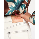 Antique White Frances Valentine Ace Jean Stretch Denim White