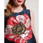 Dark Slate Gray Alice Shift Dress