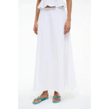 White Smoke Staud Axel Skirt White