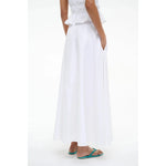 White Smoke Staud Axel Skirt White