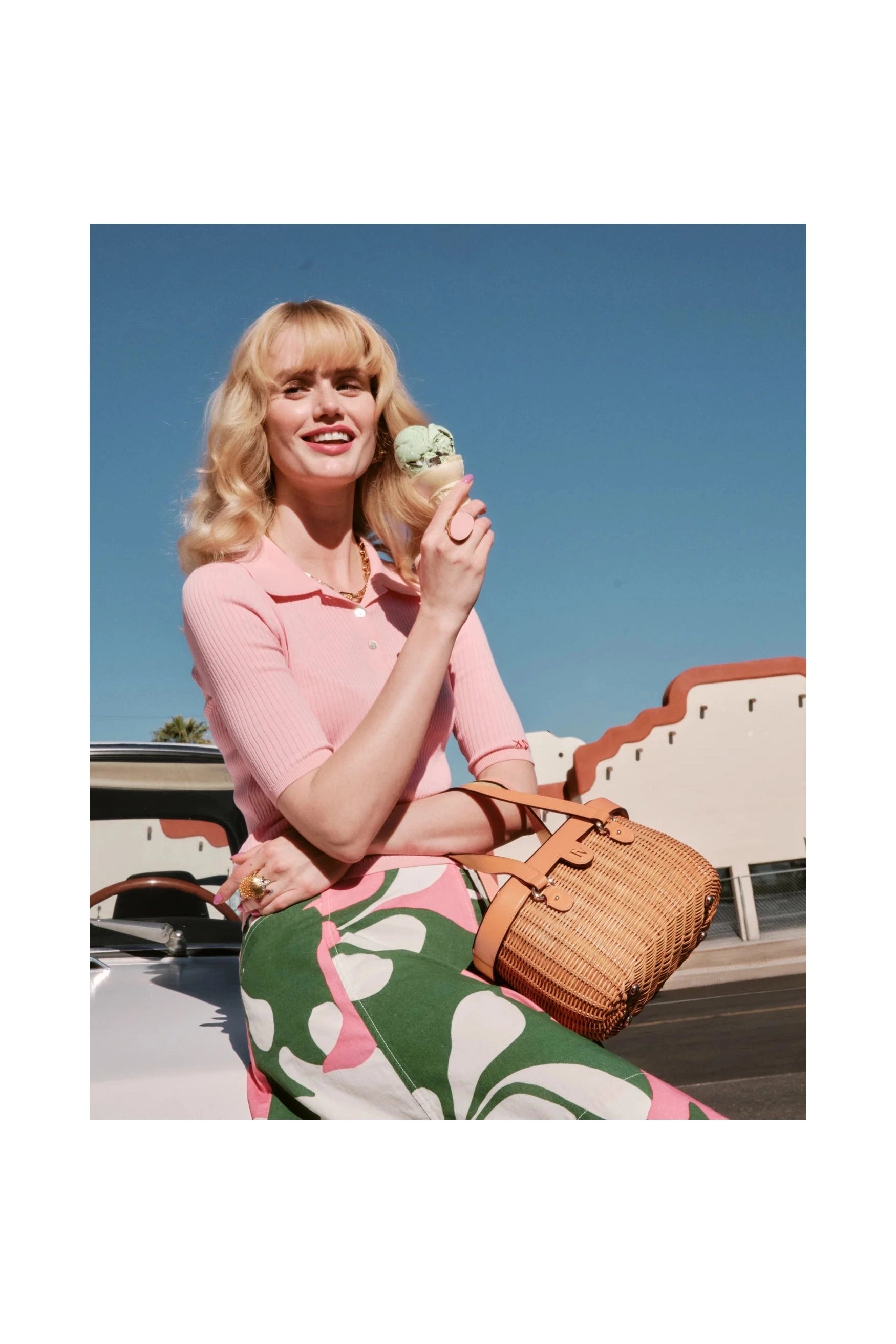 Willow Wicker Basket Frances Valentine