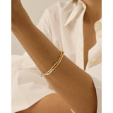 Jenny Bird Andi Slim Bracelet Two Tone