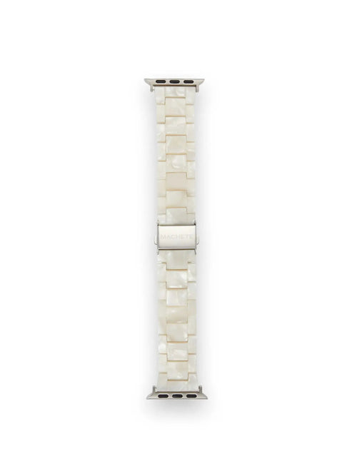 Apple Watch Band White Shell by Machete