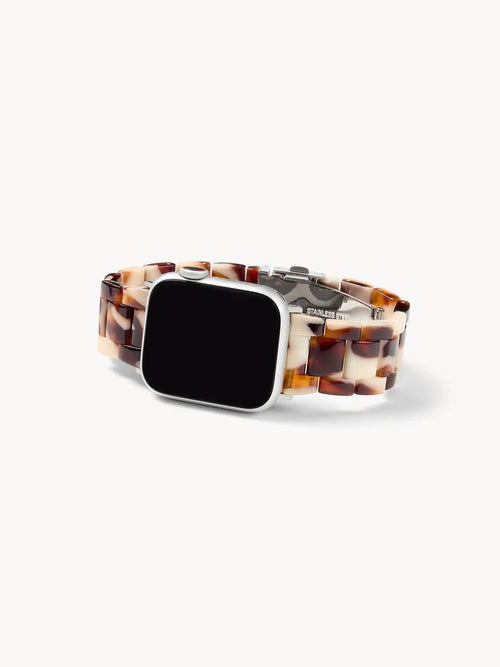 Apple Watch Band Mocha Black Hardware by Machete