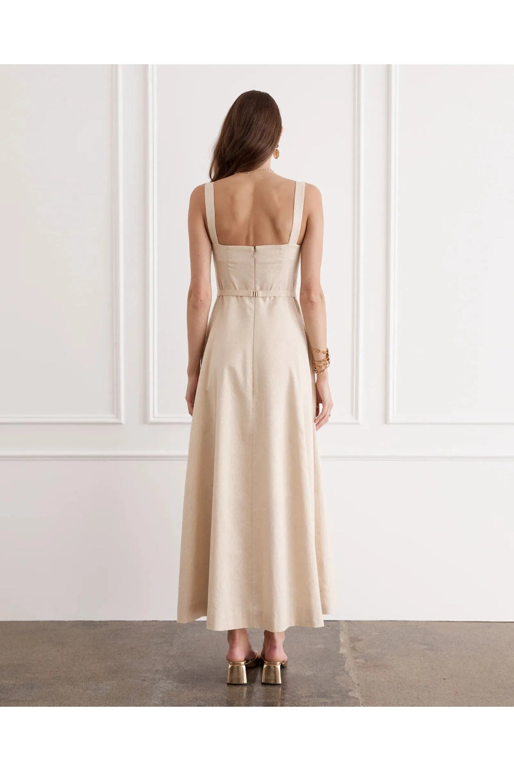 Illuminee Claudette Maxi Dress Aqua Blu