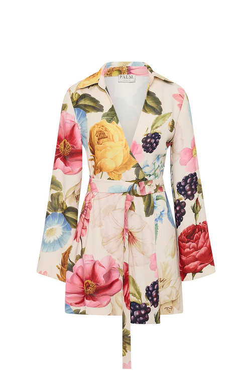 Quieta Mini Dress Rosetta Palm Noosa