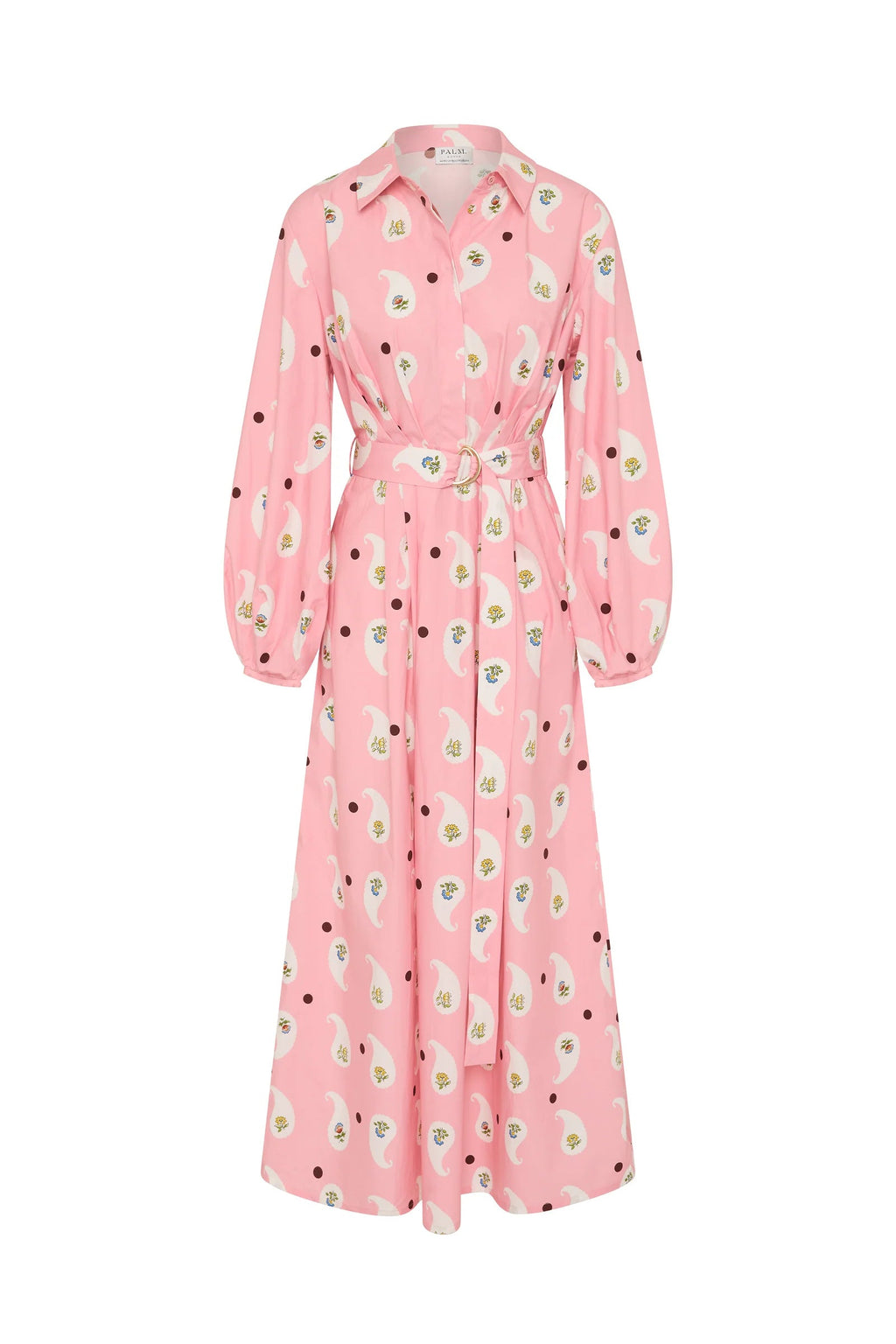 Emily Shirt Dress Bicheno Paisley Palm Noosa
