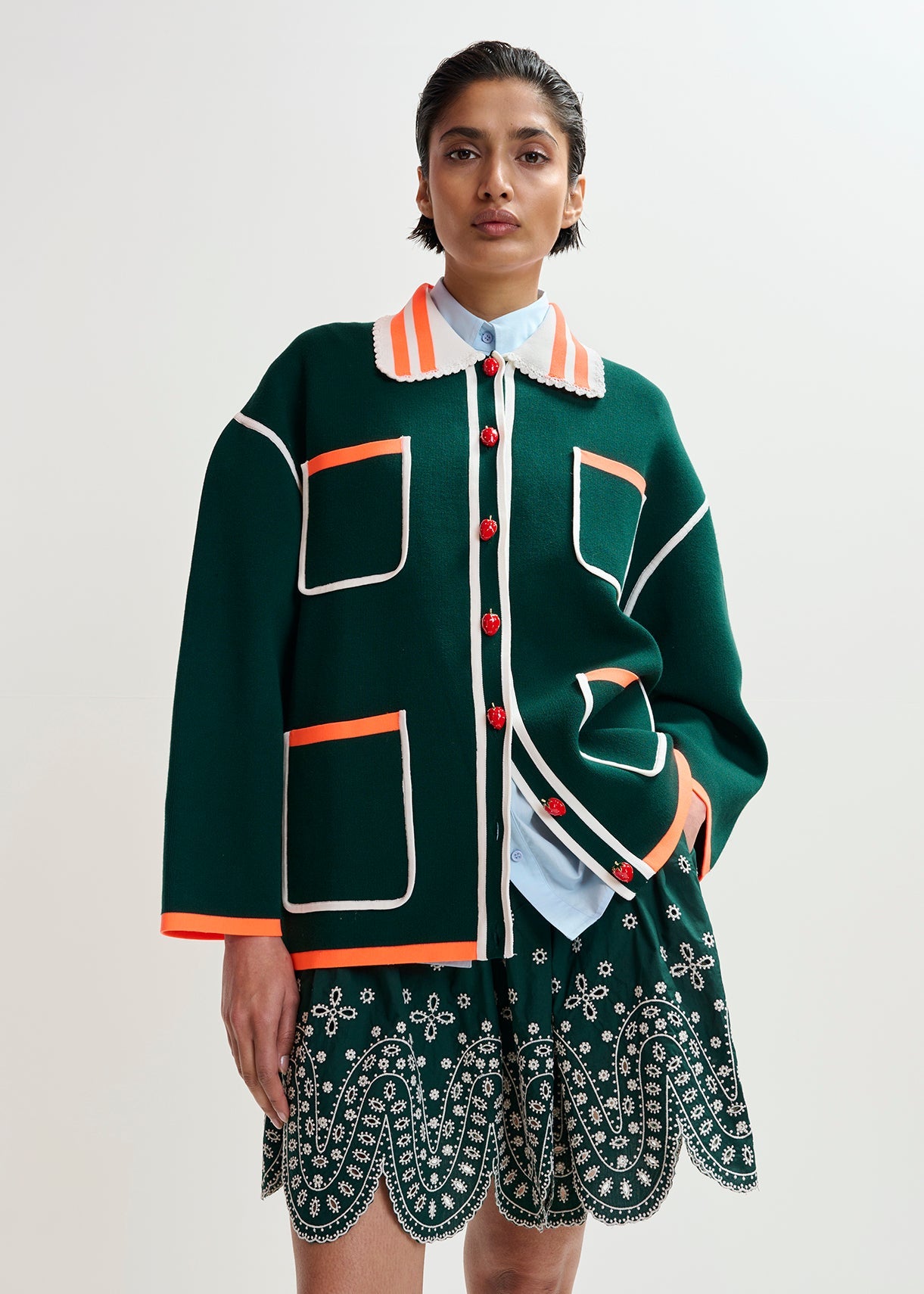 KOKORICO KNITTED CARDIGAN ESSENTIEL ANTWERP