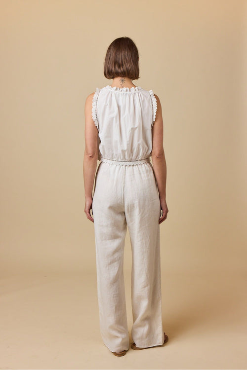 LAVON LINEN PANT Dôen (shopdoen.com)