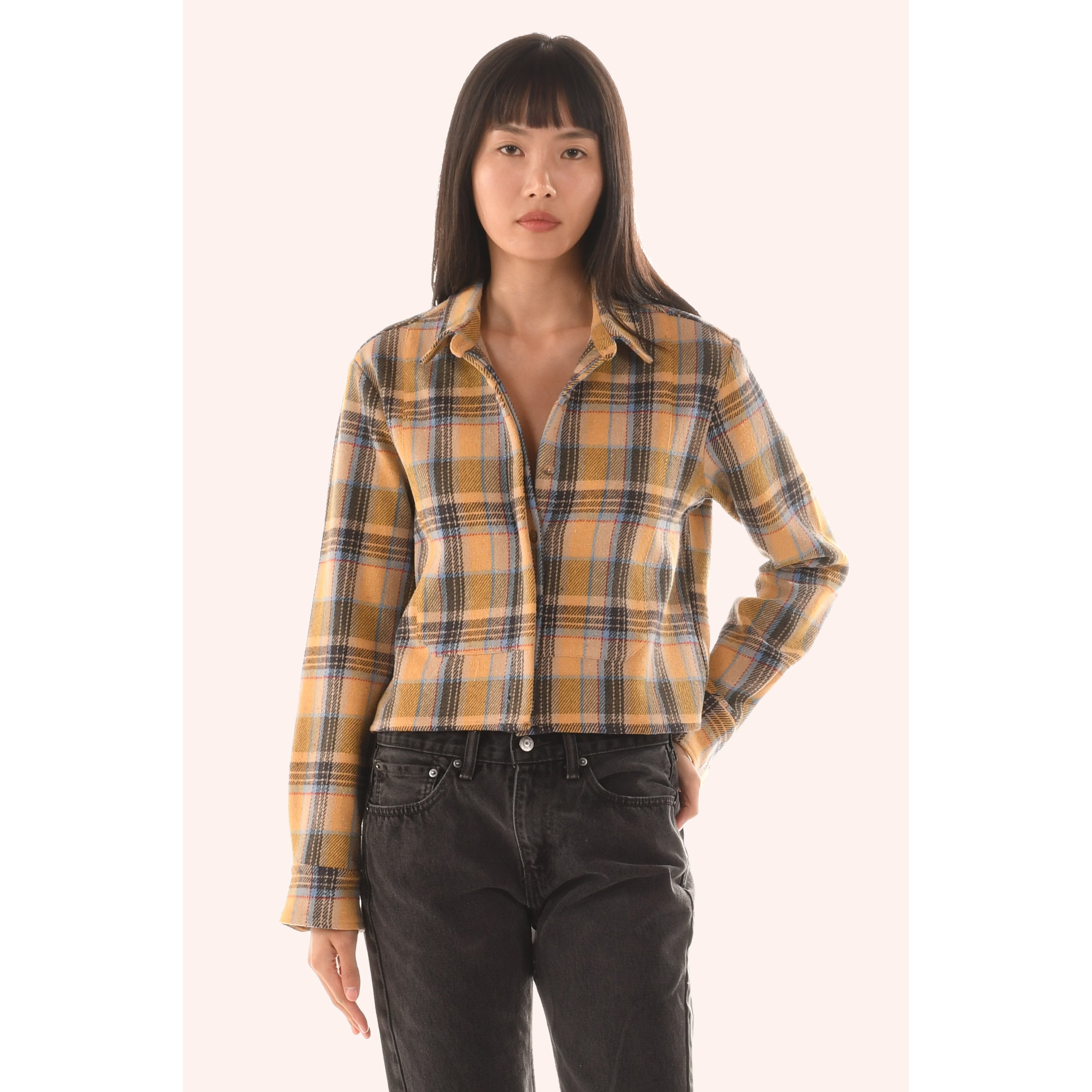 The BIB Shirt, 100% Cotton Weighted Flannel | FALL'25 (3)