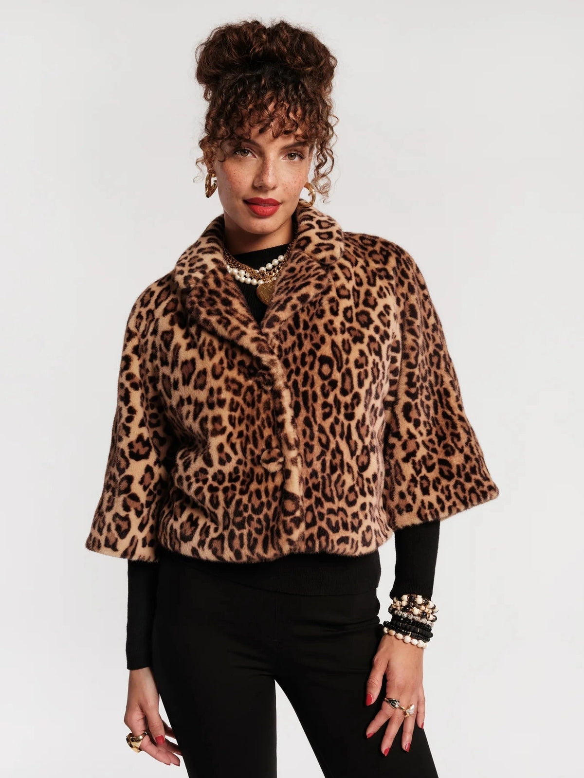 Blaine Jacket Leopard Frances Valentine