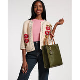 Blanket Stitch Border Cardi
