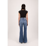 Blue Slim Flared Jeans ICON DENIM LOS ANGELES