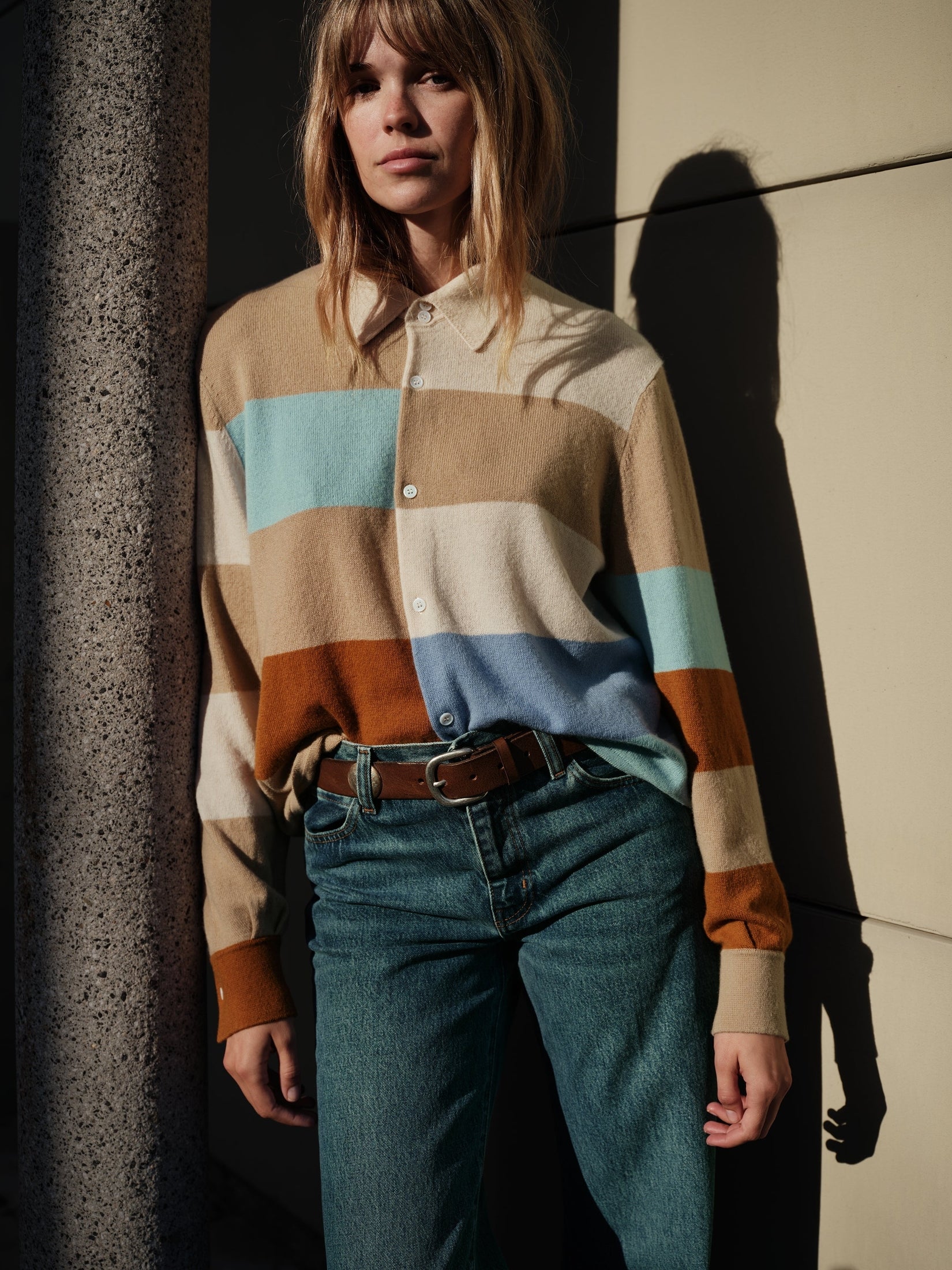 The RUGBY STRIPE Cardigan, Cashmere Blend  | FALL'26, (2) CISSA