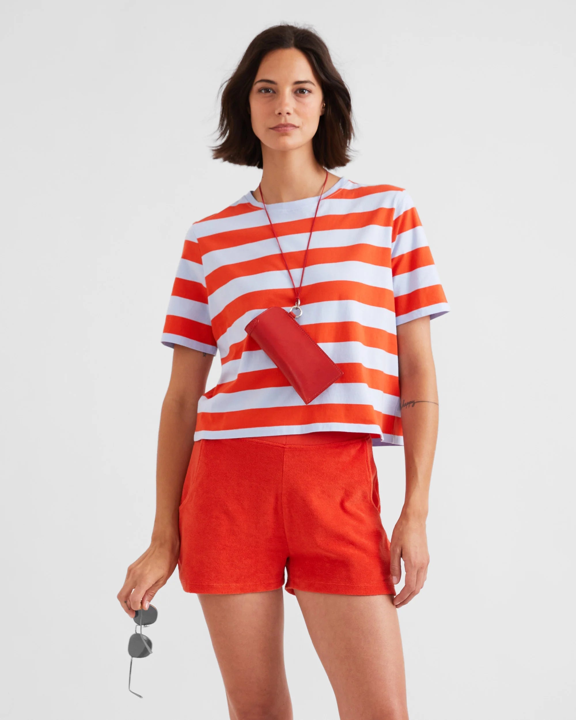 The Brentwood - Light Blue/Poppy Kule