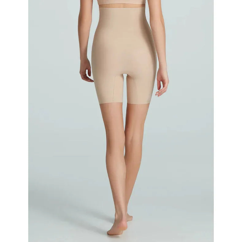 Light Gray Commando Zone Smoothing High-Waisted Short