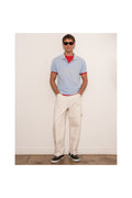 Garment Dyed Polo in Pique Cotton Alex Mill