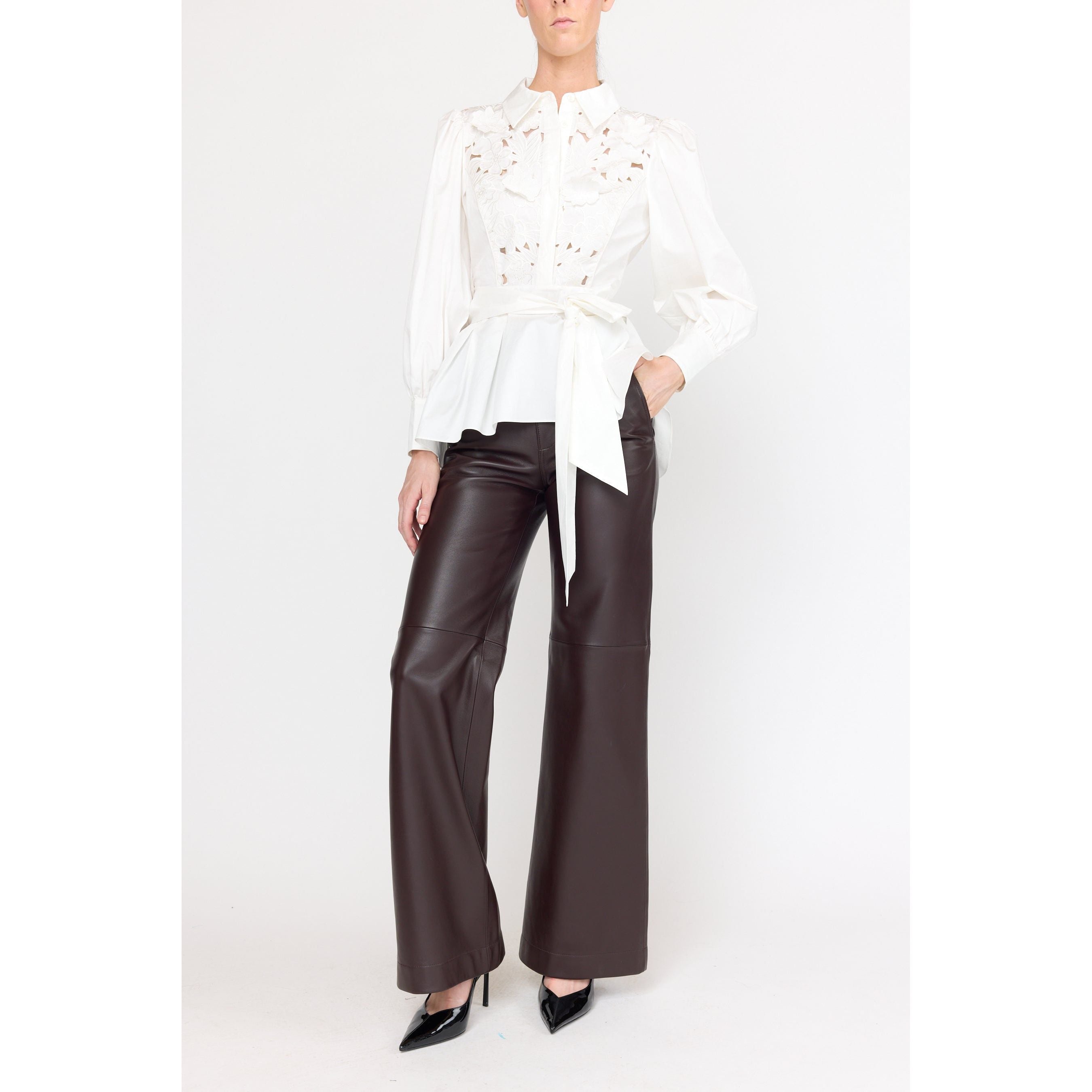 Mazzara Top - Eggshell