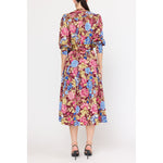 Layla Dress - Carmine Floral
