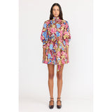 Emi Dress - Carmine Floral